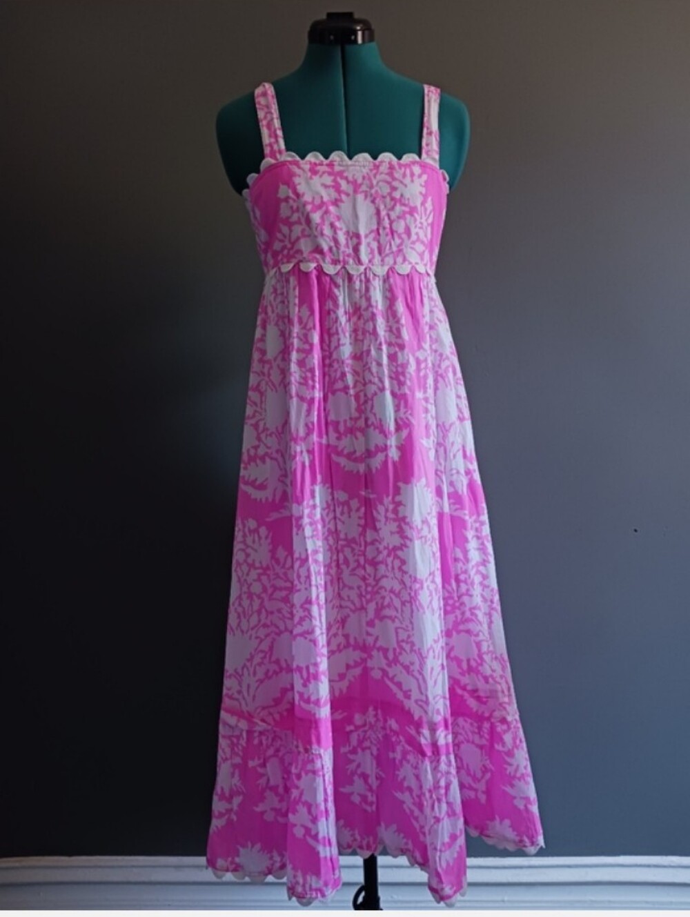 Juliet Dunn London Floral Summer Dress Size 1, US Size 4-6